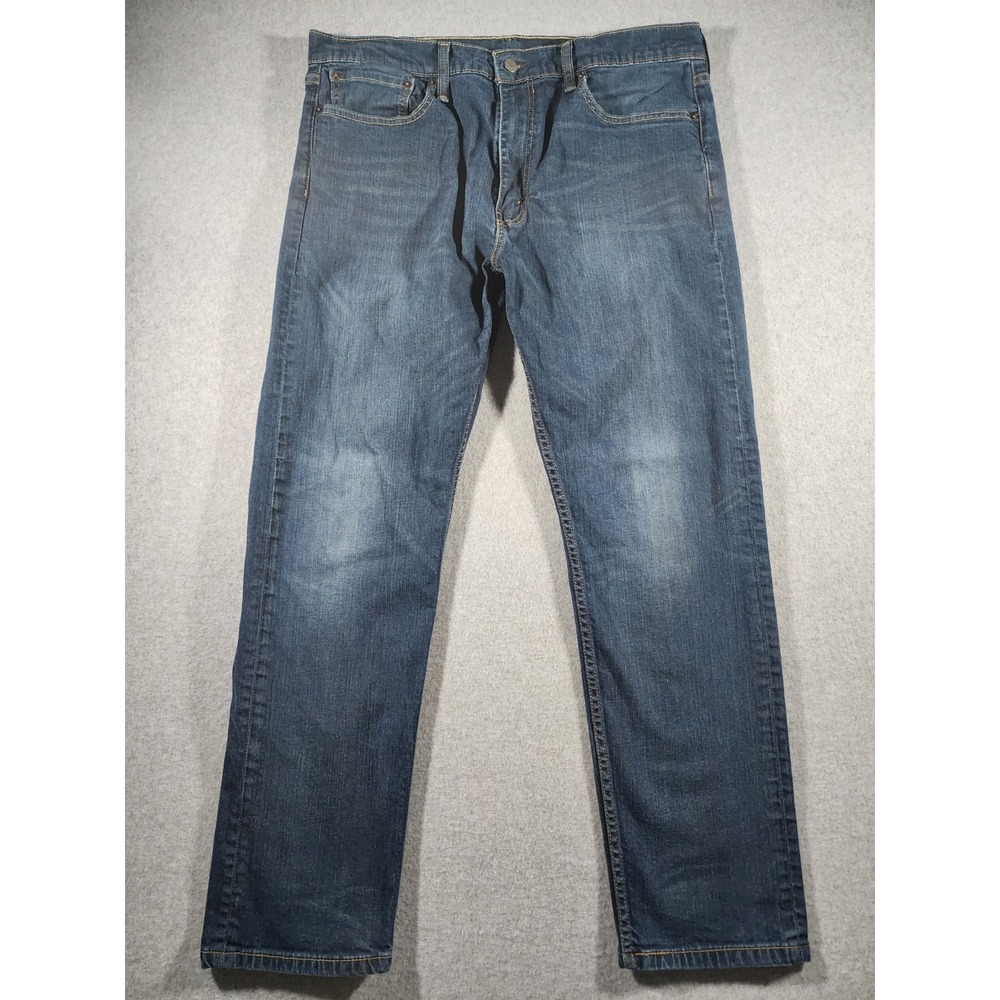 Levis 502 Men's Denim Jeans, 36x32(30), Straight Leg, Relaxed Fit,  Dark Wash